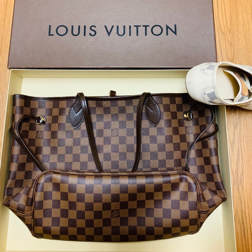 Louis Vuitton Neverfull Damier Tote